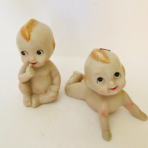 Piano Babies Figurines by Lefton China- Vintage